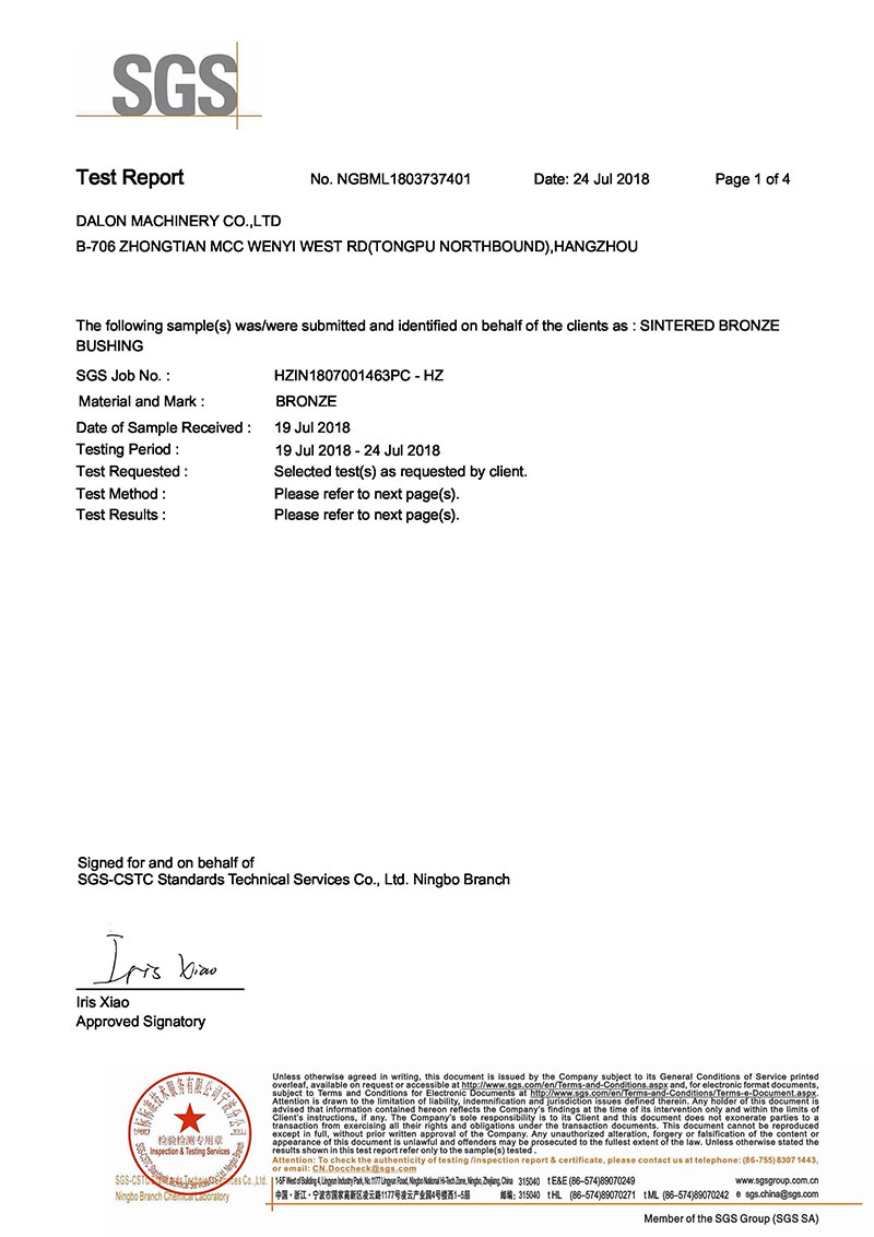 RoHS Bushing Page 1