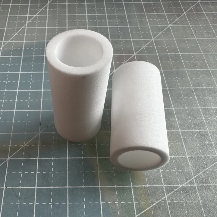 Polyethylene Tube Filter – 10X14X23 mm, 5 Micron Rating sintered plastic porous filter - SINTERED PE FILTER TUBE 10X14X23 5MICRON