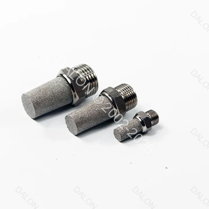 SILENCIEUX EN ACIER INOXYDABLE FRITTÉ TYPE SSA 3/4 NPT