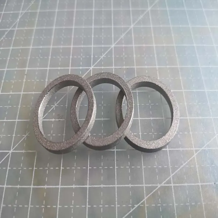 filtre réutilisable en acier inoxydable - FILTRE ANNEAU EN ACIER INOXYDABLE 316L FRITTÉ 30X47X2 3 MICRONS